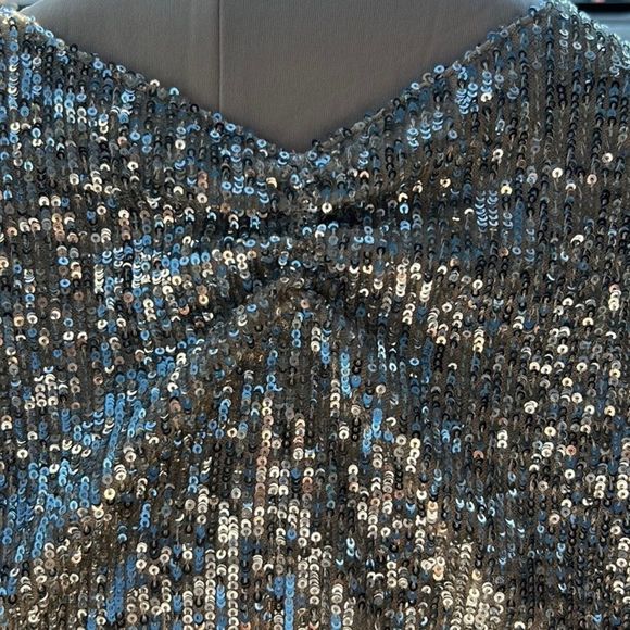 SHOW ME YOUR MUMU ANISTON MINI DRESS Holiday Christmas NYE Dress Size Medium - Picture 4 of 9